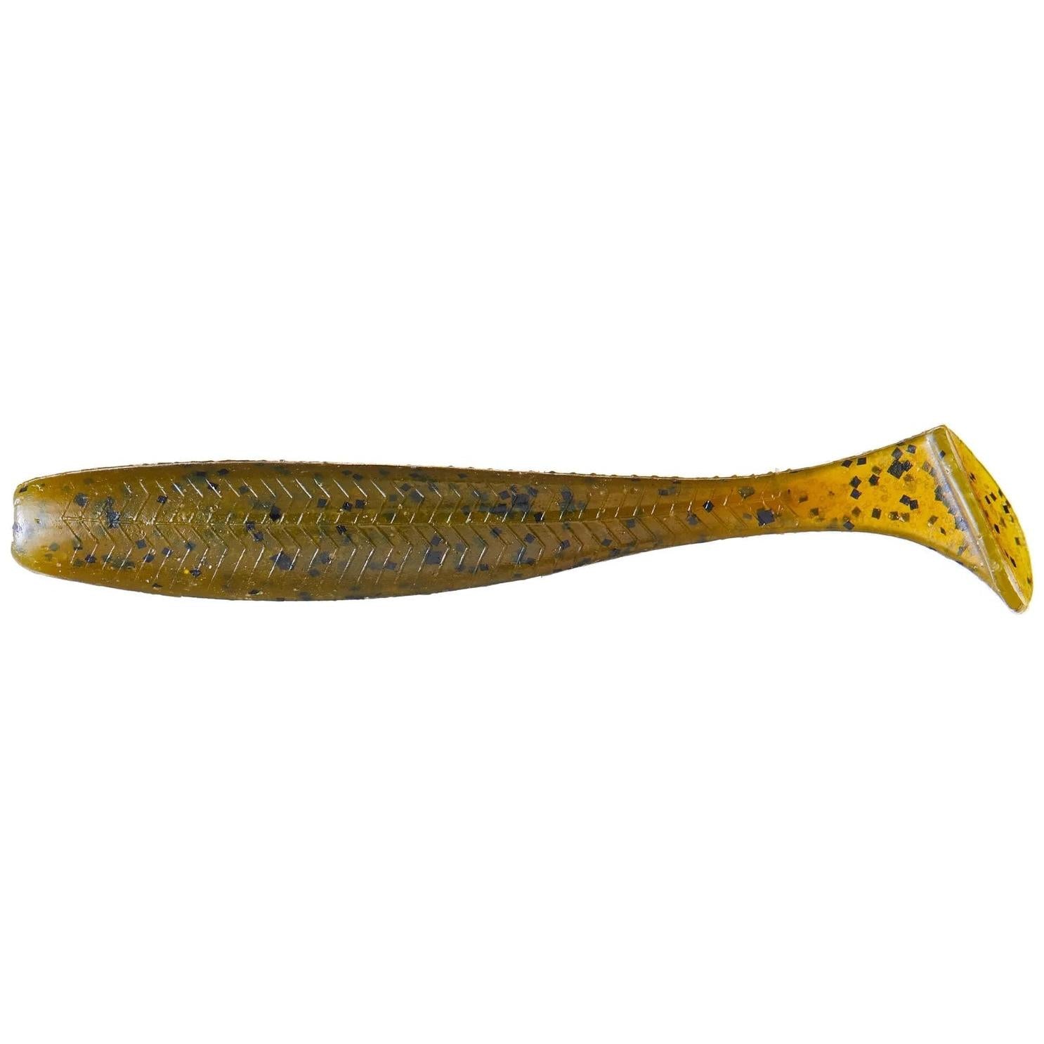 View of Swimbait 6th Sense Divine Swimbait 4.4in - 6pk Green Pumpkin available at EZOKO Fishing
