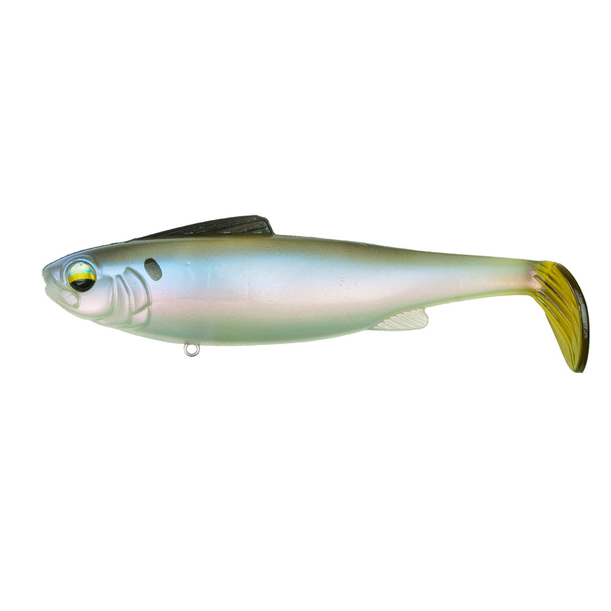 View of Swimbait 6th Sense Hangover 6.25 Swimbait Clearwater Shad Fast Sink available at EZOKO Pike and Musky Shop