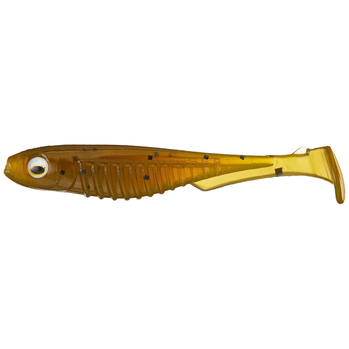View of Minnow Bait 6th Sense Party Minnow 3" Green Pumpkin available at EZOKO Fishing