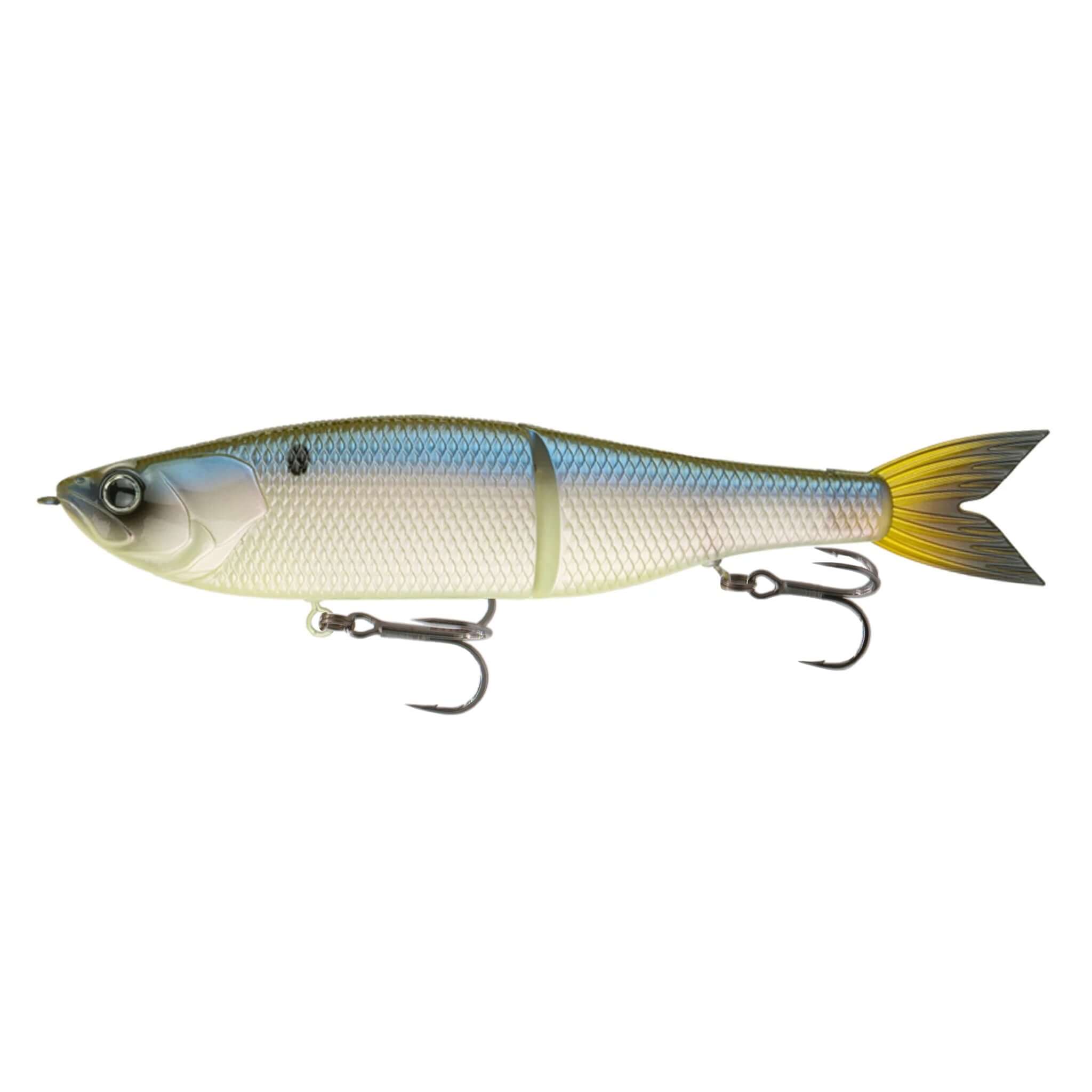 View of Jerkbait 6th Sense The Draw 6.5 Glide Bait Ghost Glide Fast Sink (1.5oz) available at EZOKO Fishing