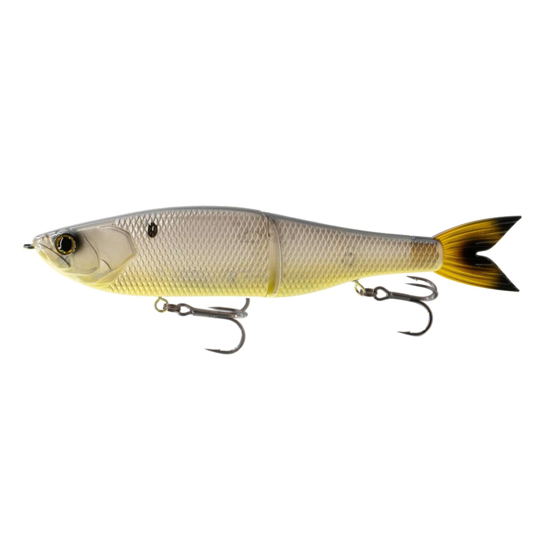 View of Jerkbait 6th Sense The Draw 6.5 Heater Shad Fast Sink (1.5oz) available at EZOKO Pike and Musky Shop