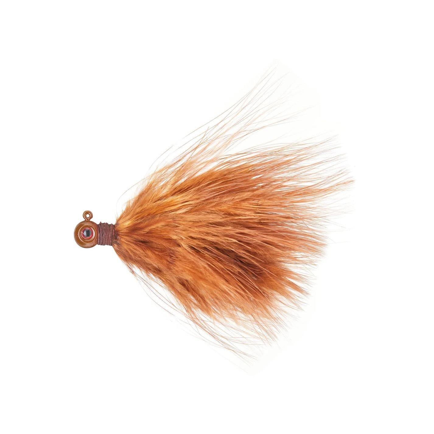 View of Hair Jig 6th Sense Wig Hair Jig Brownie available at EZOKO Fishing