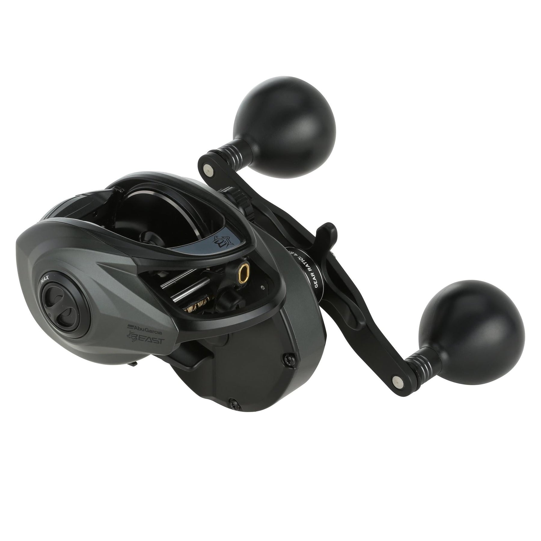 View of Baitcast_Reels Abu Garcia Beast Baitcast Reels 400 4.8:1 Left available at EZOKO Fishing