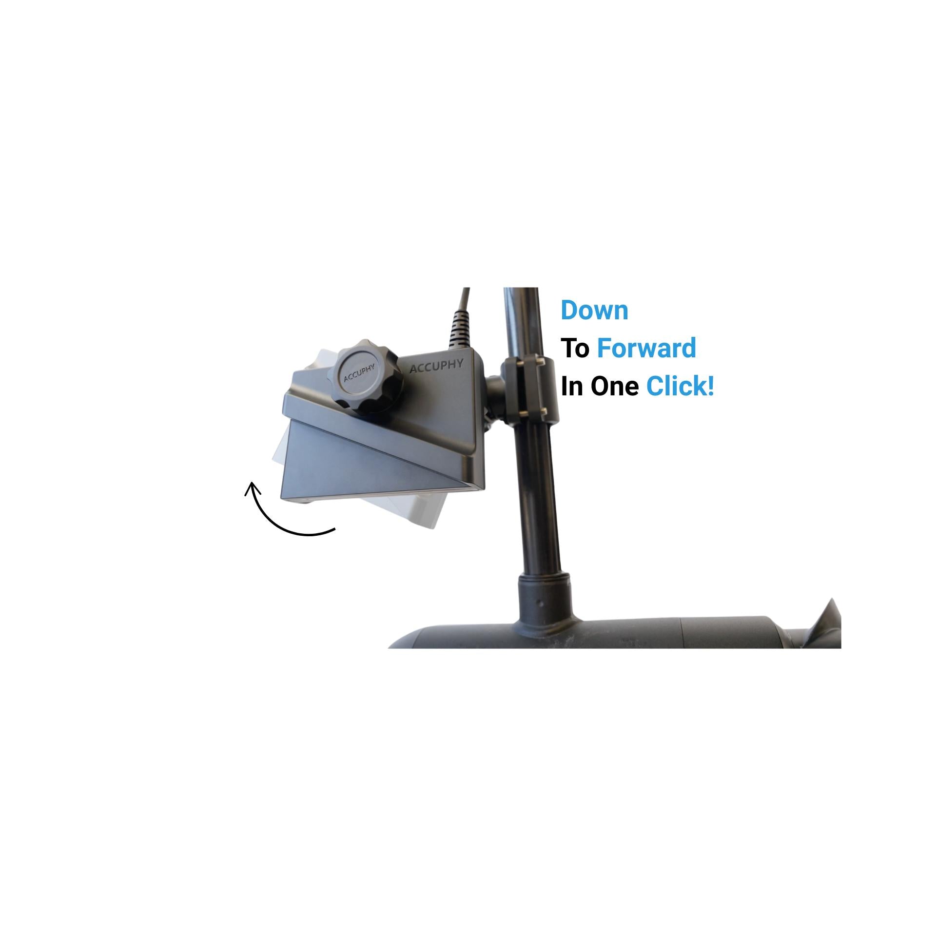 View of fish_finder Accuphy Ping Live Sonar available at EZOKO Fishing