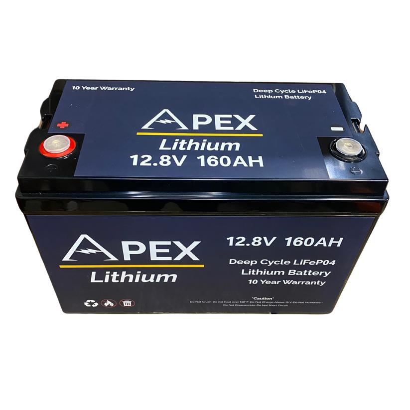 View of electronic_accessories Apex Lithium 12V 160Ah Battery available at EZOKO Fishing