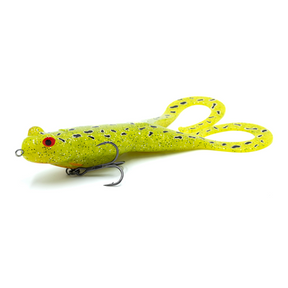 View of Swimbait Baik Baits Baby K-Frog Lemon available at EZOKO Pike and Musky Shop