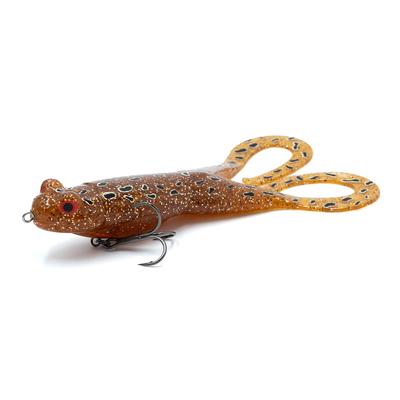 View of Swimbait Baik Baits K-Frog Brown available at EZOKO Pike and Musky Shop
