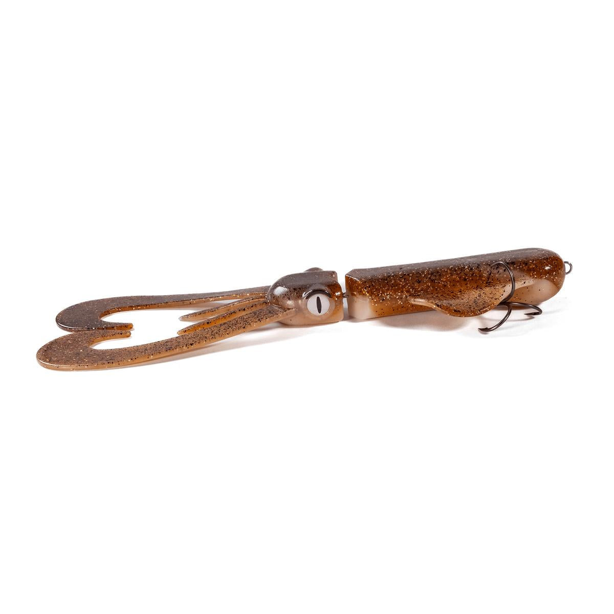 View of Swimbait Baik Baits K-Lamar Brown available at EZOKO Pike and Musky Shop