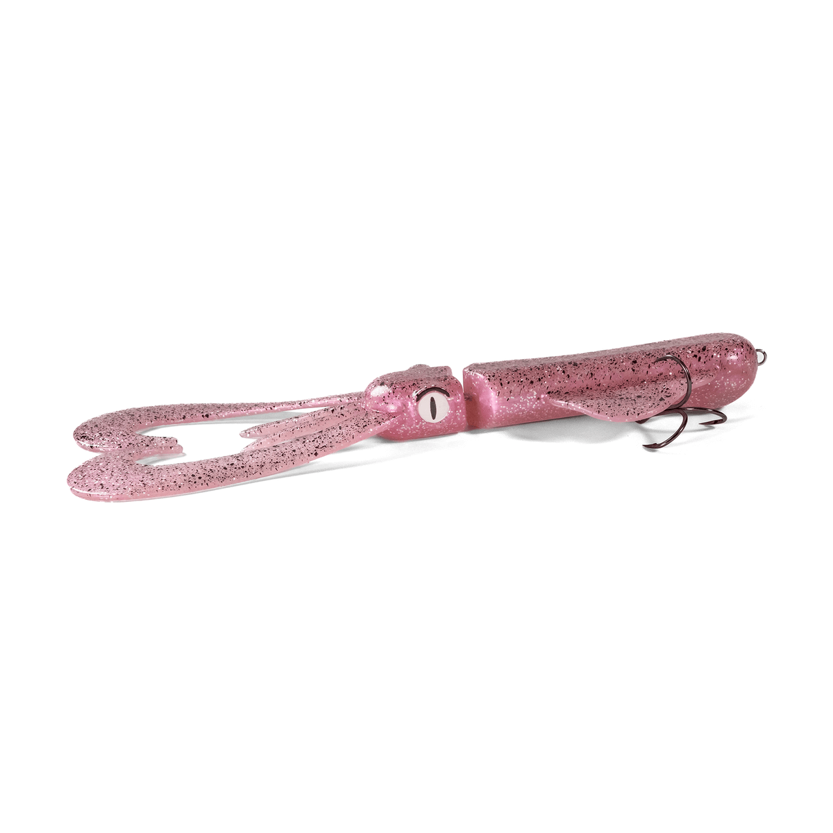 View of Swimbait Baik Baits K-Lamar Pink UV available at EZOKO Pike and Musky Shop
