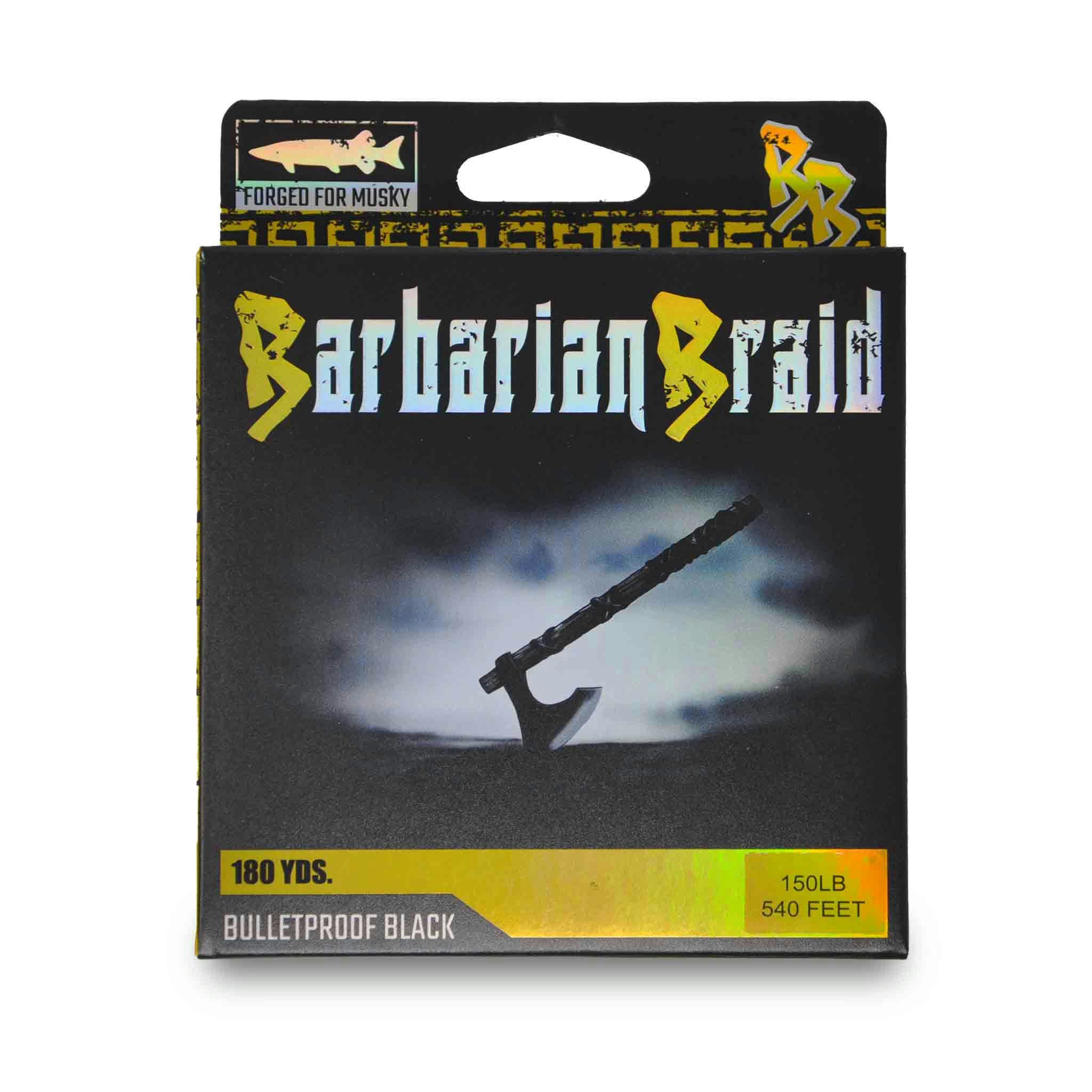 View of Barbarian Braid Gold Bulk 150 lb available at EZOKO Fishing
