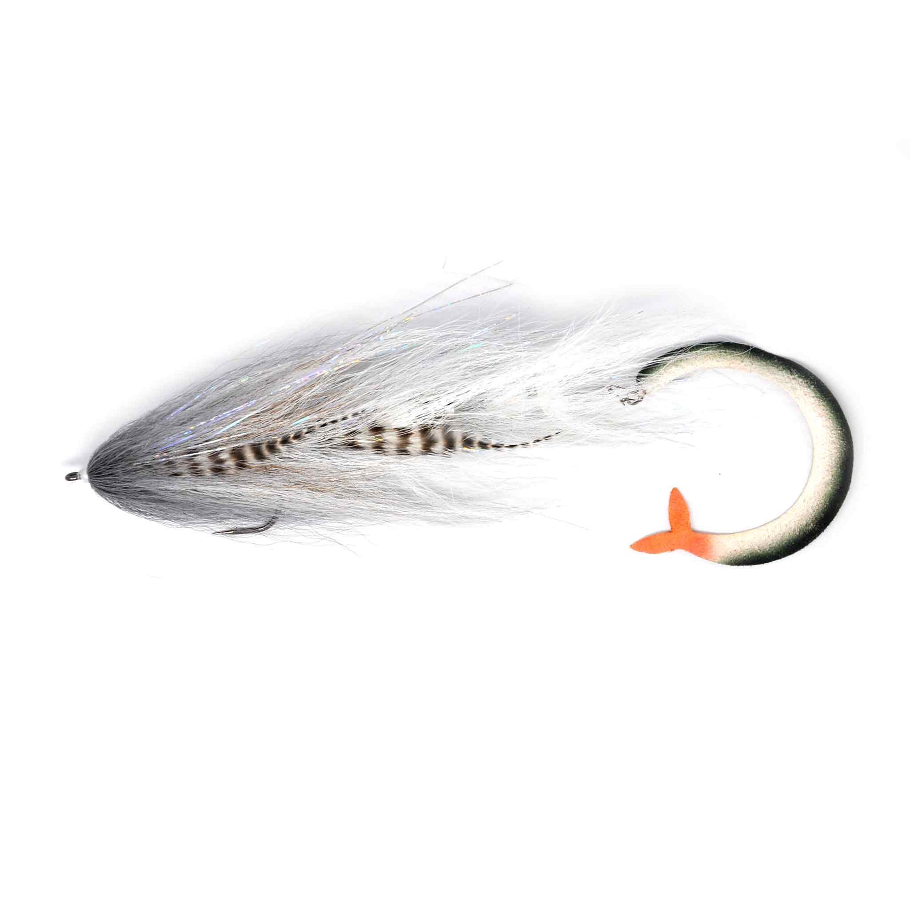 View of Bear Fly Co. Musky Mauler Fly Cisco available at EZOKO Pike and Musky Shop