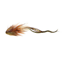 View of Bear Fly Co. Super Slider Fly Sucker Brown available at EZOKO Pike and Musky Shop