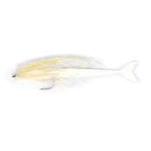 View of Bear Fly Co. Whipper Snipper (Single) Fly White available at EZOKO Pike and Musky Shop