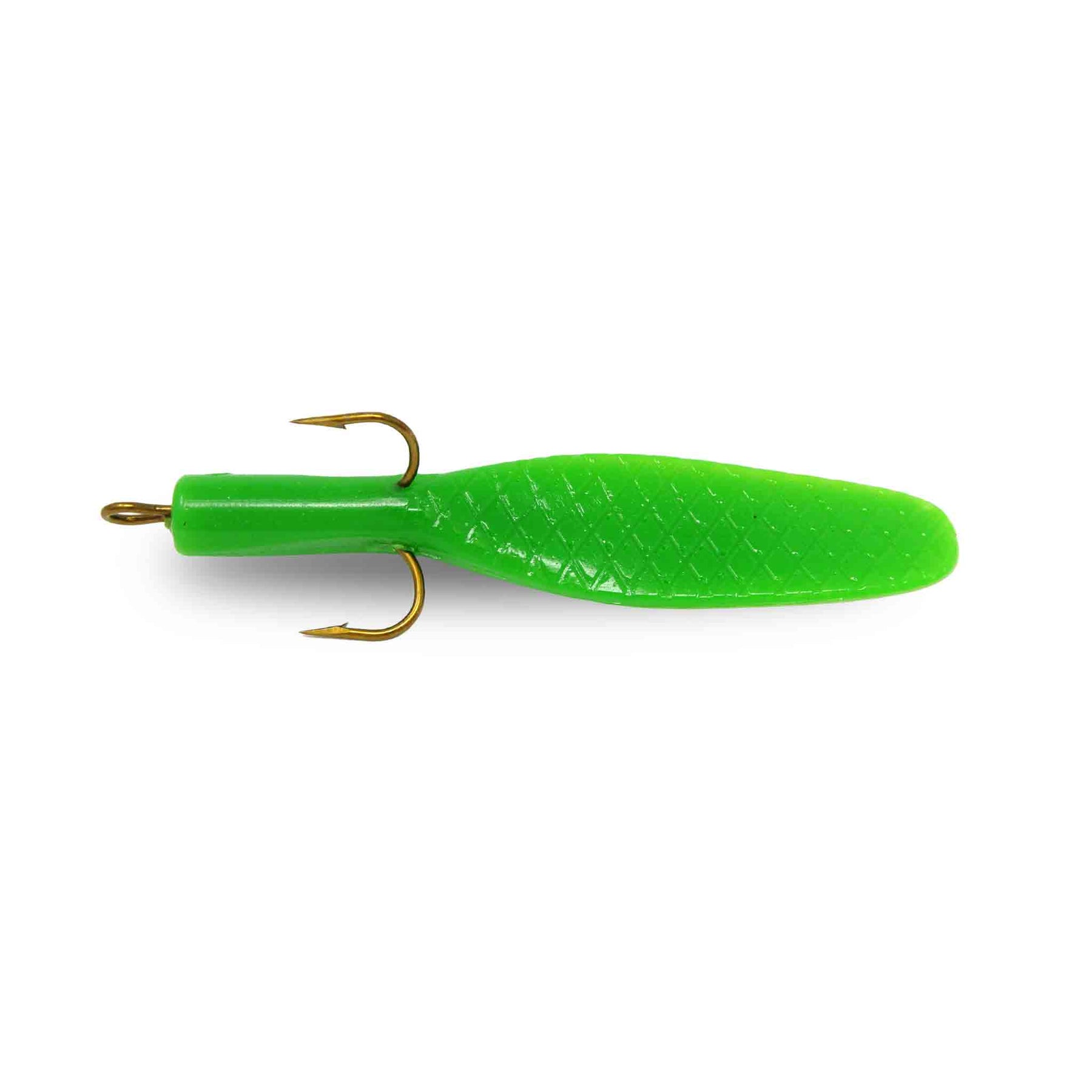 View of Replacement_Tails Beaver's Baits Baby Beaver Replacement Tail Lime available at EZOKO Fishing