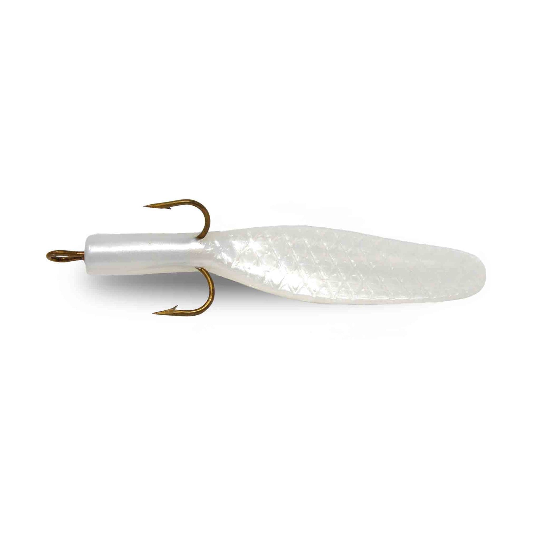 View of Replacement_Tails Beaver's Baits Baby Beaver Replacement Tail White available at EZOKO Fishing