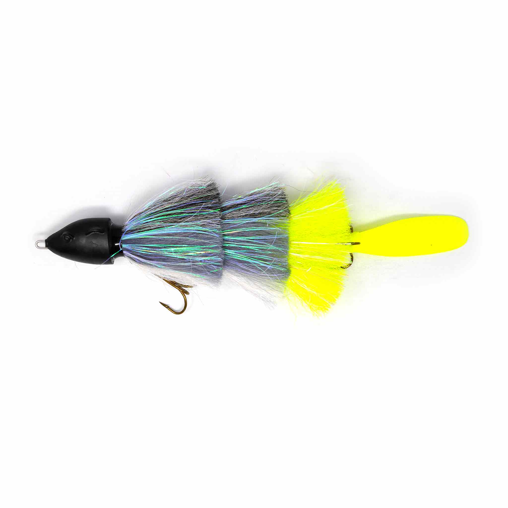 View of Jerk-Glide_Baits Beaver's Baits Baby Beaver XL Jerkbait Lemon Tail (Ezoko Custom) available at EZOKO Fishing