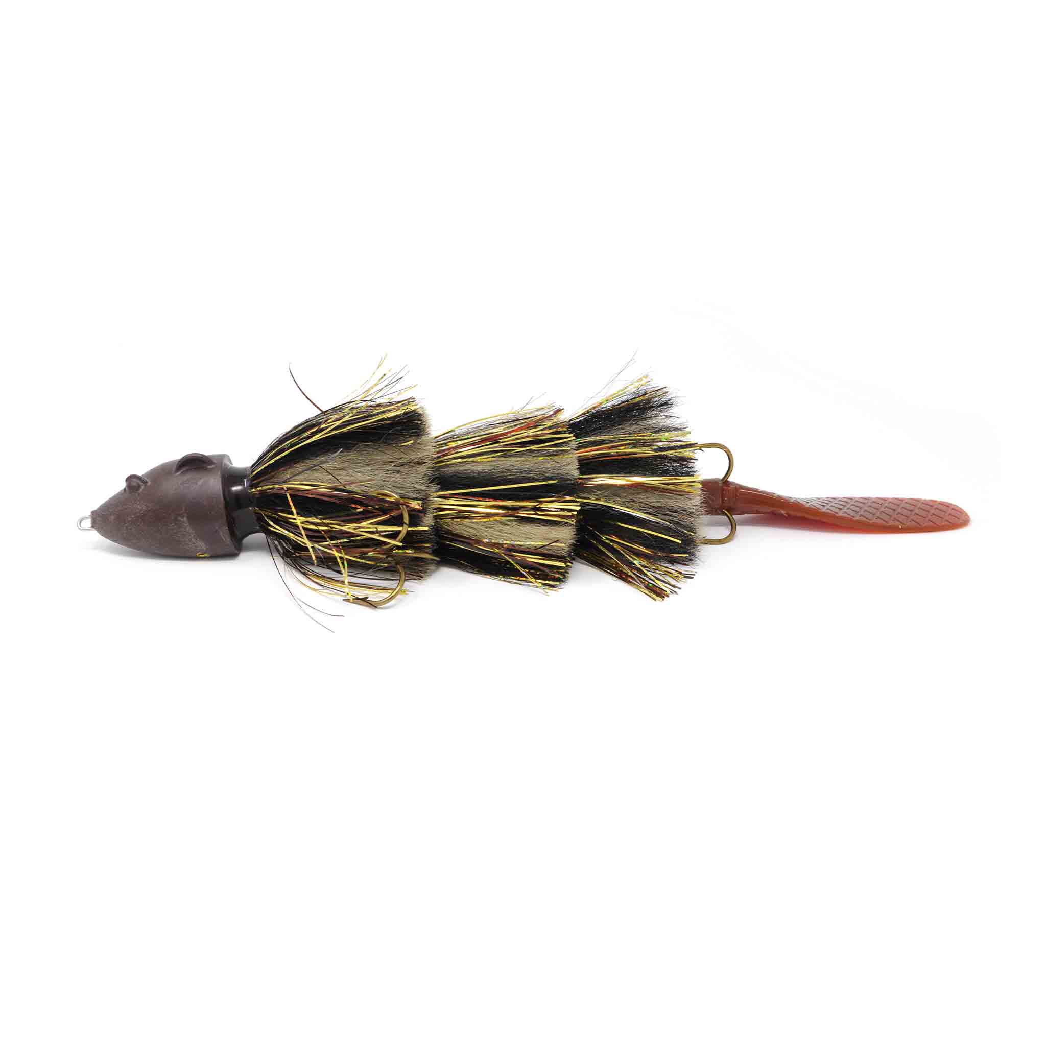 View of Jerk-Glide_Baits Beaver's Baits Baby Beaver XL Jerkbait Peanut Butter available at EZOKO Fishing