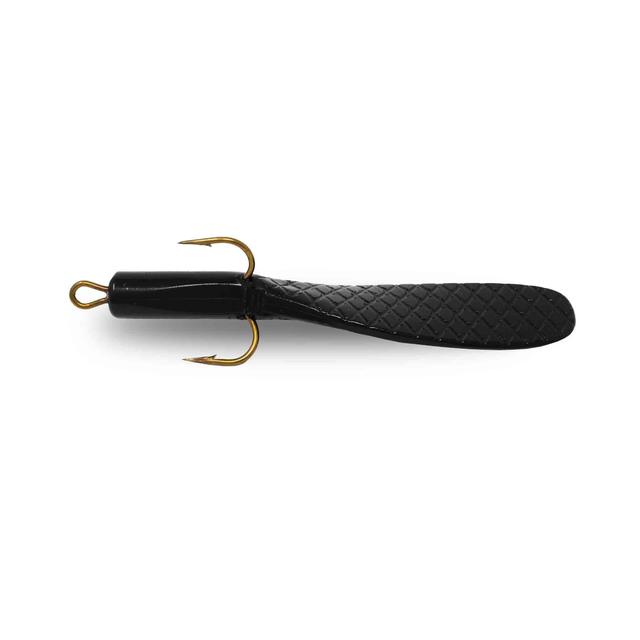 View of Replacement_Tails Beaver's Baits Baby Beaver XL Replacement Tail Black available at EZOKO Fishing