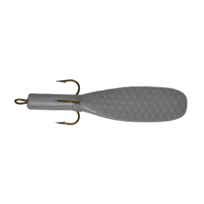 View of Replacement_Tails Beaver's Baits Baby Beaver XL Replacement Tail Silver available at EZOKO Pike and Musky Shop