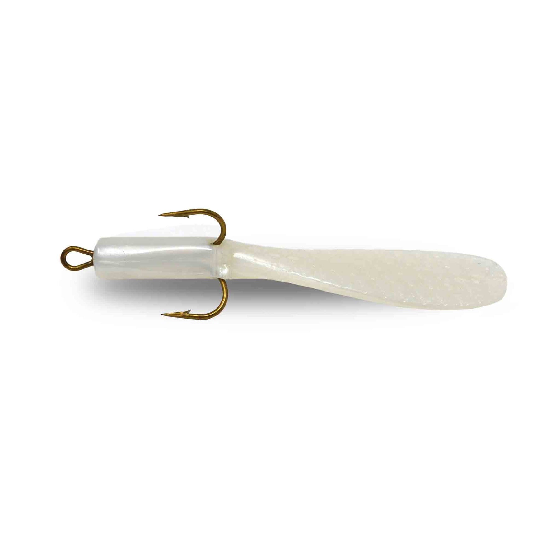 Beaver's Baits Baby Beaver XL Tail White Replacement Tails