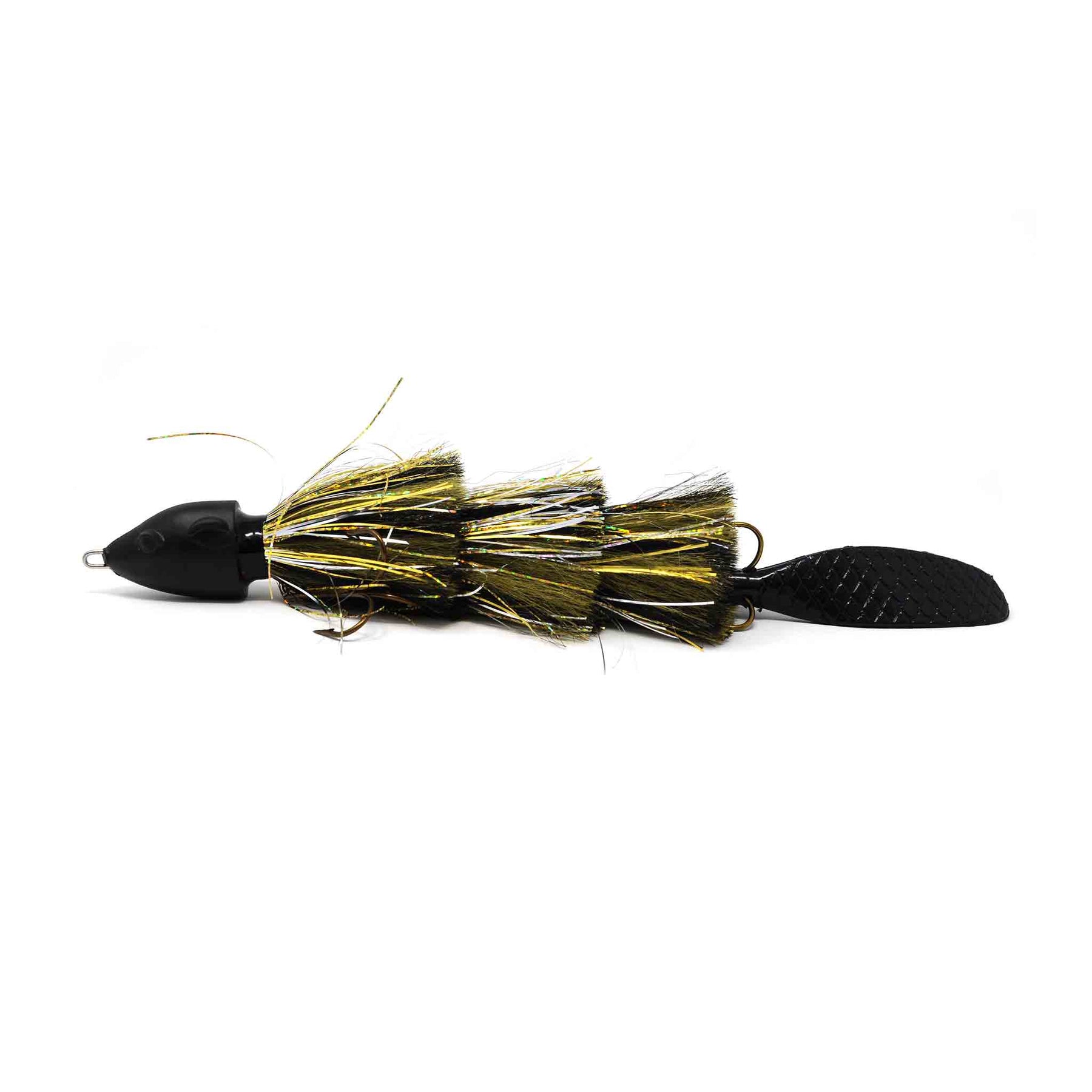 View of Beaver's Baits Lake Edition Baby Beaver Jerkbait Bumblebee available at EZOKO Pike and Musky Shop