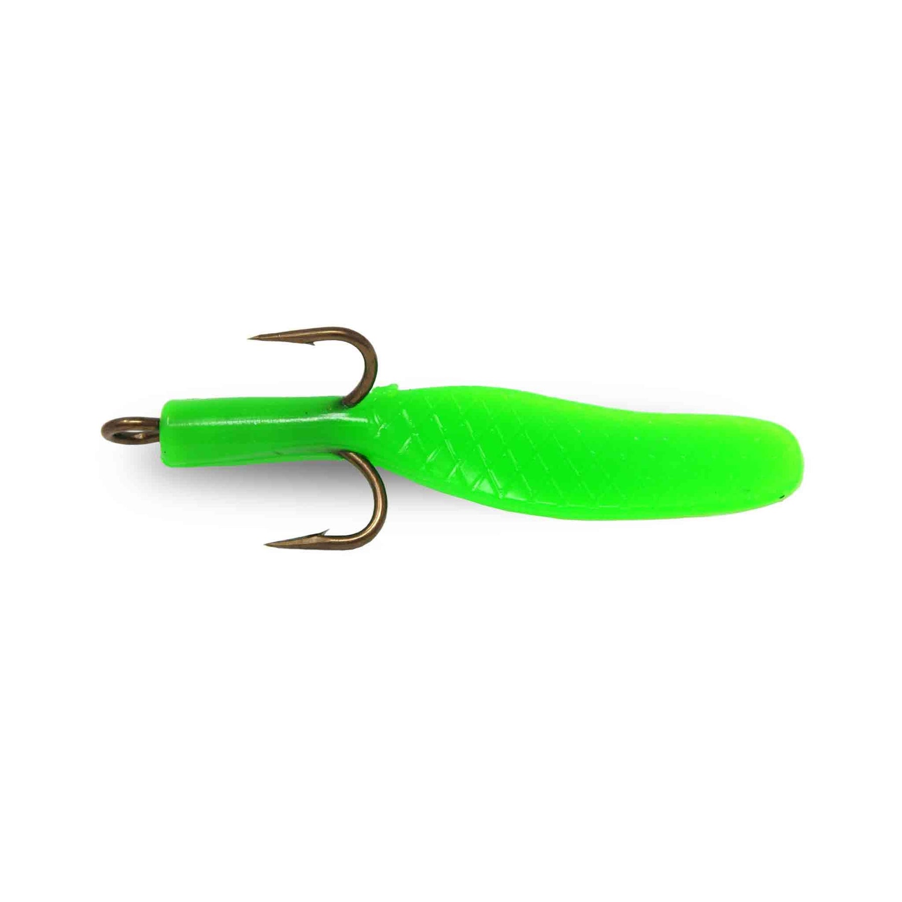 View of Replacement_Tails Beaver's Baits Mini Beaver Replacement Tail Lime available at EZOKO Fishing
