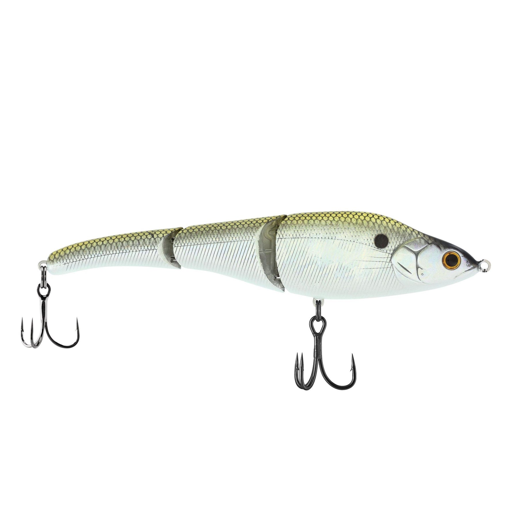 View of Swimbaits Berkley Magic Swimmer Swimbait 165 - Slow Sinking Holo Greenie available at EZOKO Fishing