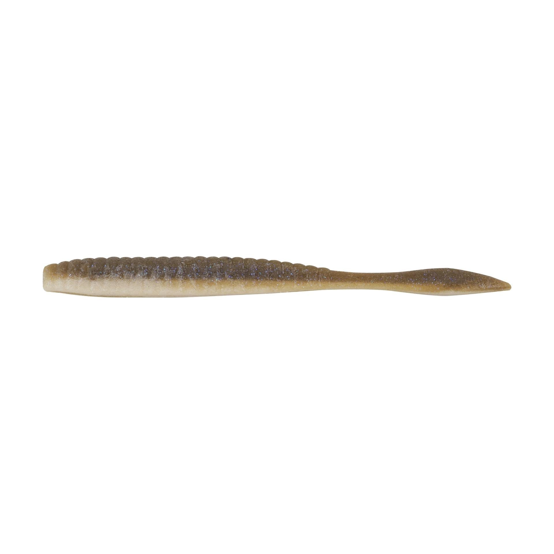View of Worms Berkley PowerBait MaxScent Flat Worm 3.6 in Smelt available at EZOKO Fishing