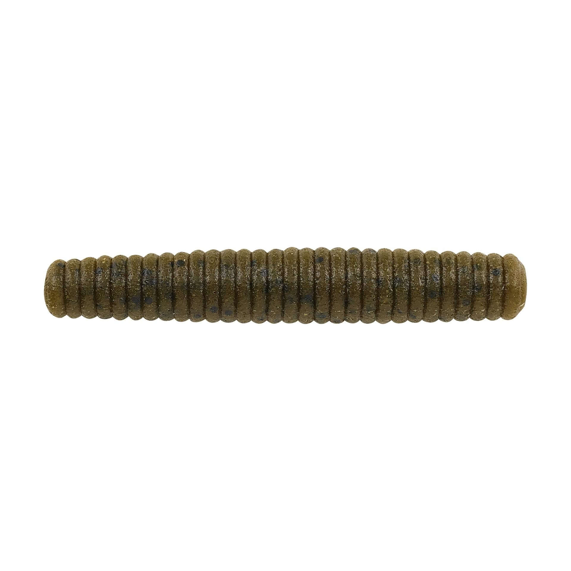 View of Worms Berkley PowerBait MaxScent Lil General Worm Green Pumpkin available at EZOKO Pike and Musky Shop