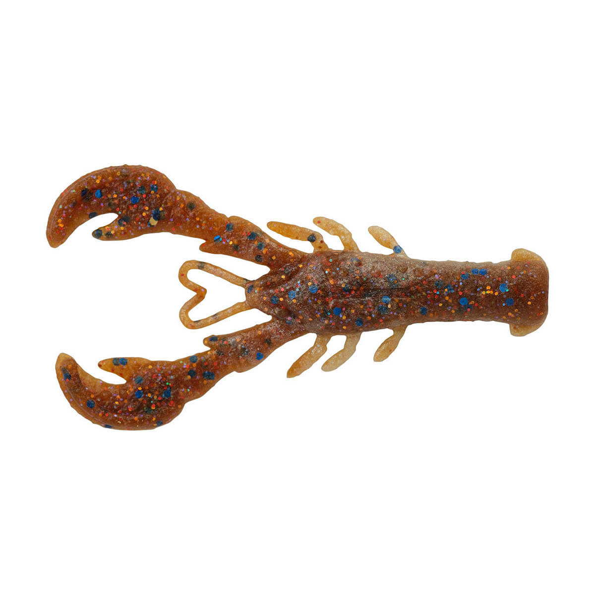 View of Craw Berkley PowerBait MaxScent Lil Super Trooper Craw Rusty Craw available at EZOKO Pike and Musky Shop