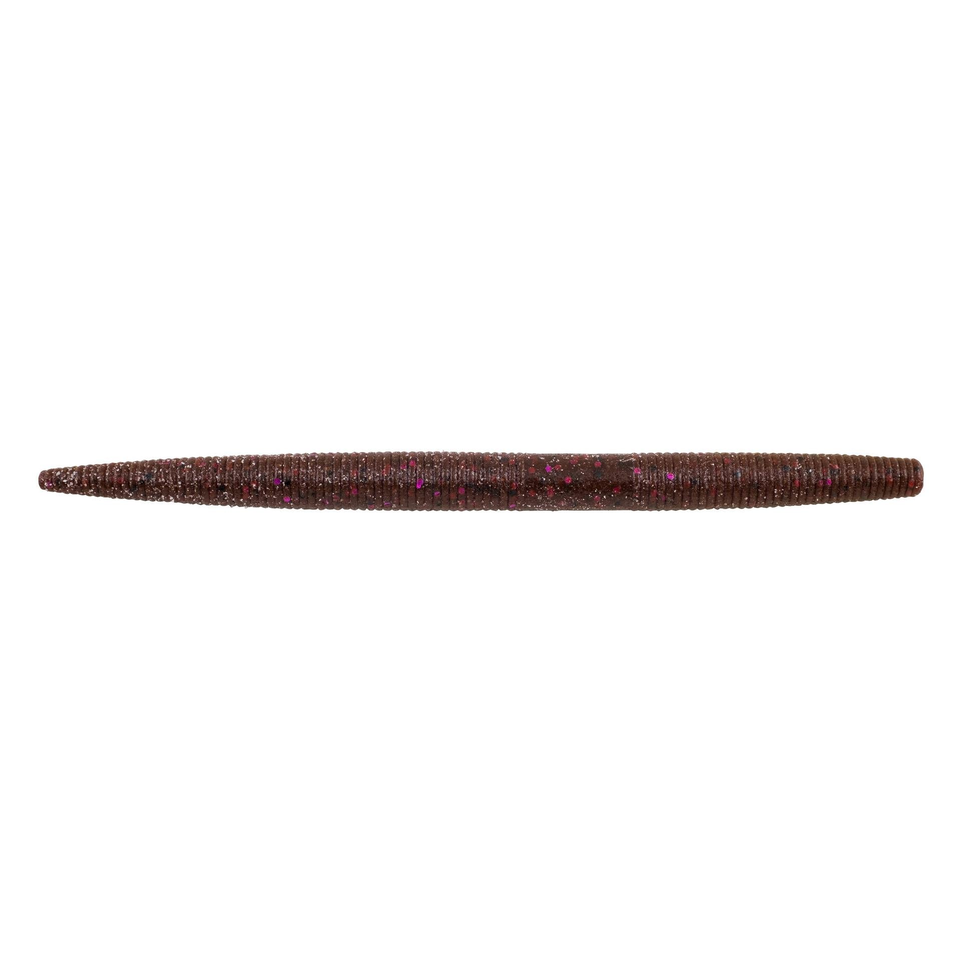 View of Worms Berkley PowerBait MaxScent The General Worm 5 in Cinnamon Purple available at EZOKO Fishing