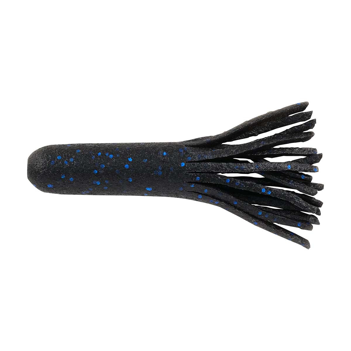 View of Tube Berkley PowerBait MaxScent Tube Black Blue Fleck available at EZOKO Pike and Musky Shop