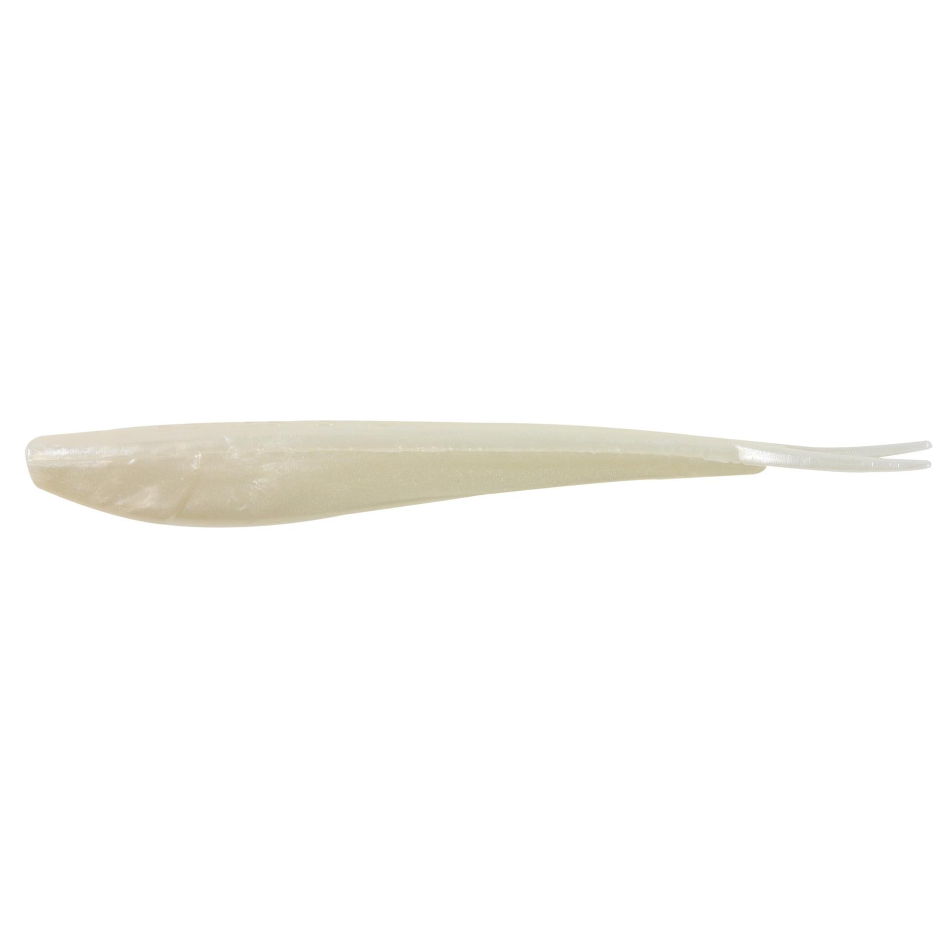 View of Baitfish & Minnows Berkley PowerBait Minnow 4 in Pearl White available at EZOKO Fishing