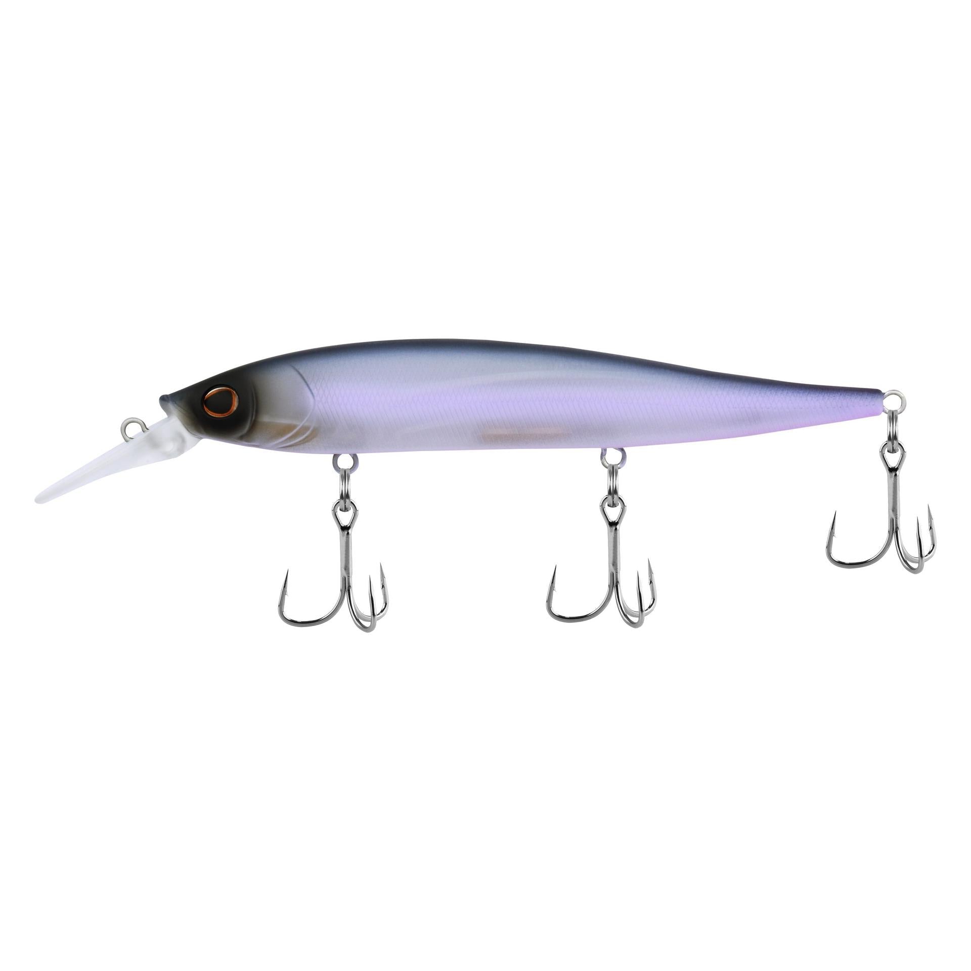 View of Jerkbait Berkley Stunna 112+1 Jerkbait Stone Cold available at EZOKO Pike and Musky Shop