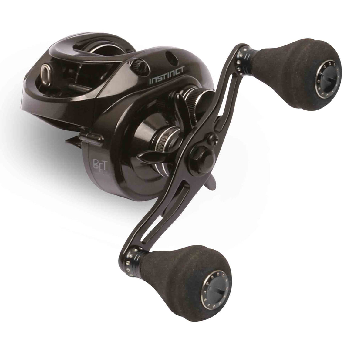 Round Baitcasting Reel, Light Weight Ultra Smooth Spinning Fishing Reel,  for Catfish, Musky, Bass, Pike - Left and Right Interchangeable Handles  (Size