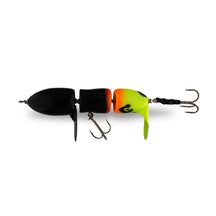 View of Topwater Big Mama Dirdy "B" Propbait Fire Tail available at EZOKO Pike and Musky Shop