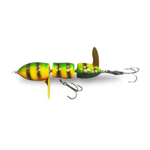 View of Topwater Big Mama Dirdy "B" Propbait Round Lake Perch available at EZOKO Pike and Musky Shop