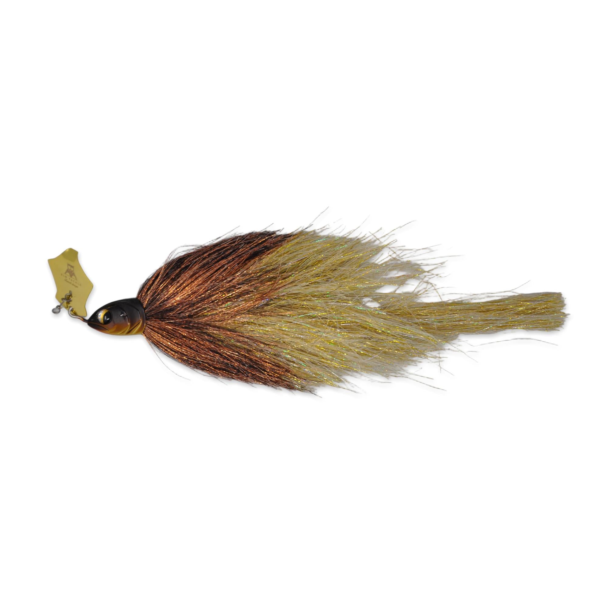 View of Chatterbaits Bim Tackle Chacha Bait Chatterbait Gold Bream Tinsel available at EZOKO Fishing