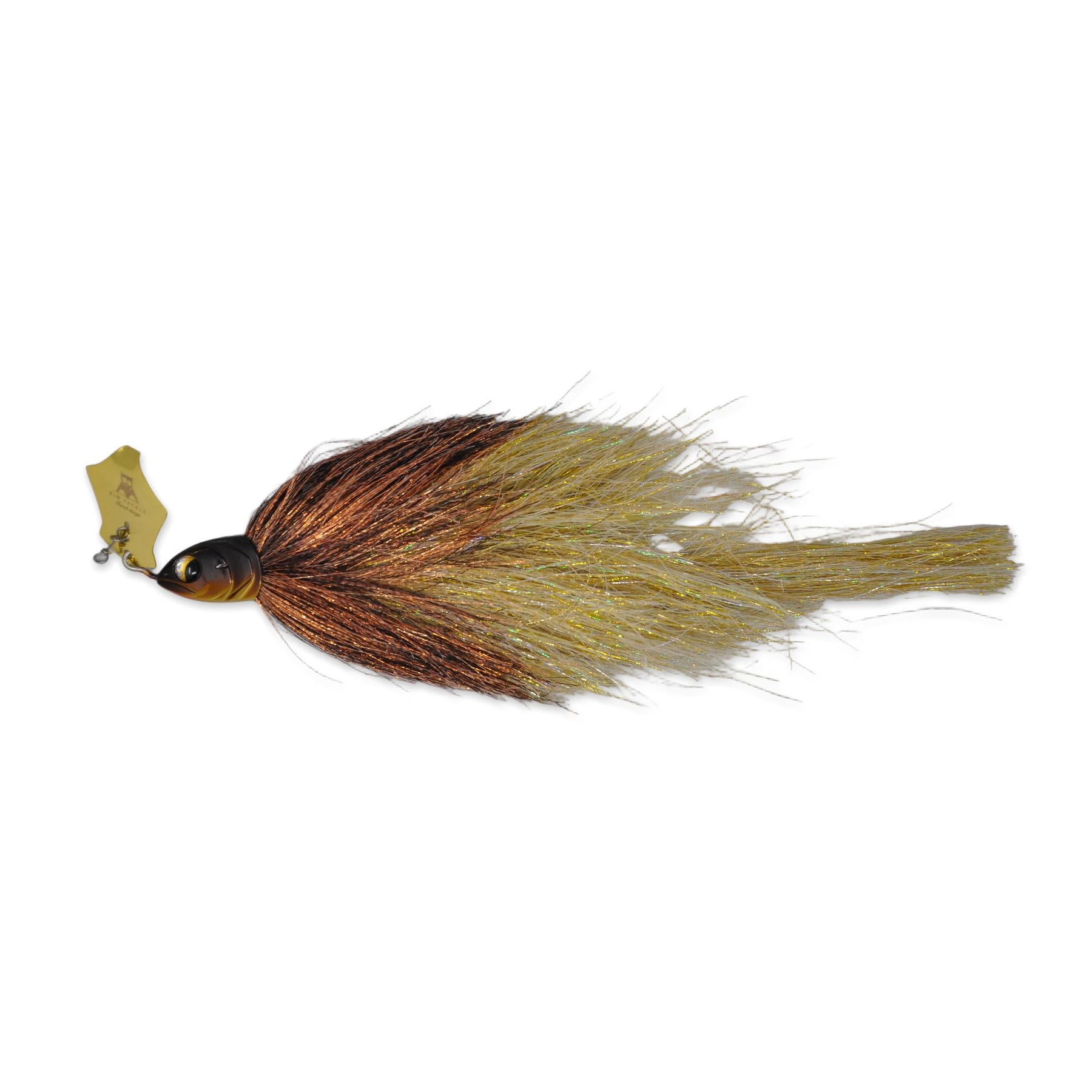 View of Chatterbaits Bim Tackle Chacha Bait Chatterbait Gold Bream Tinsel available at EZOKO Fishing