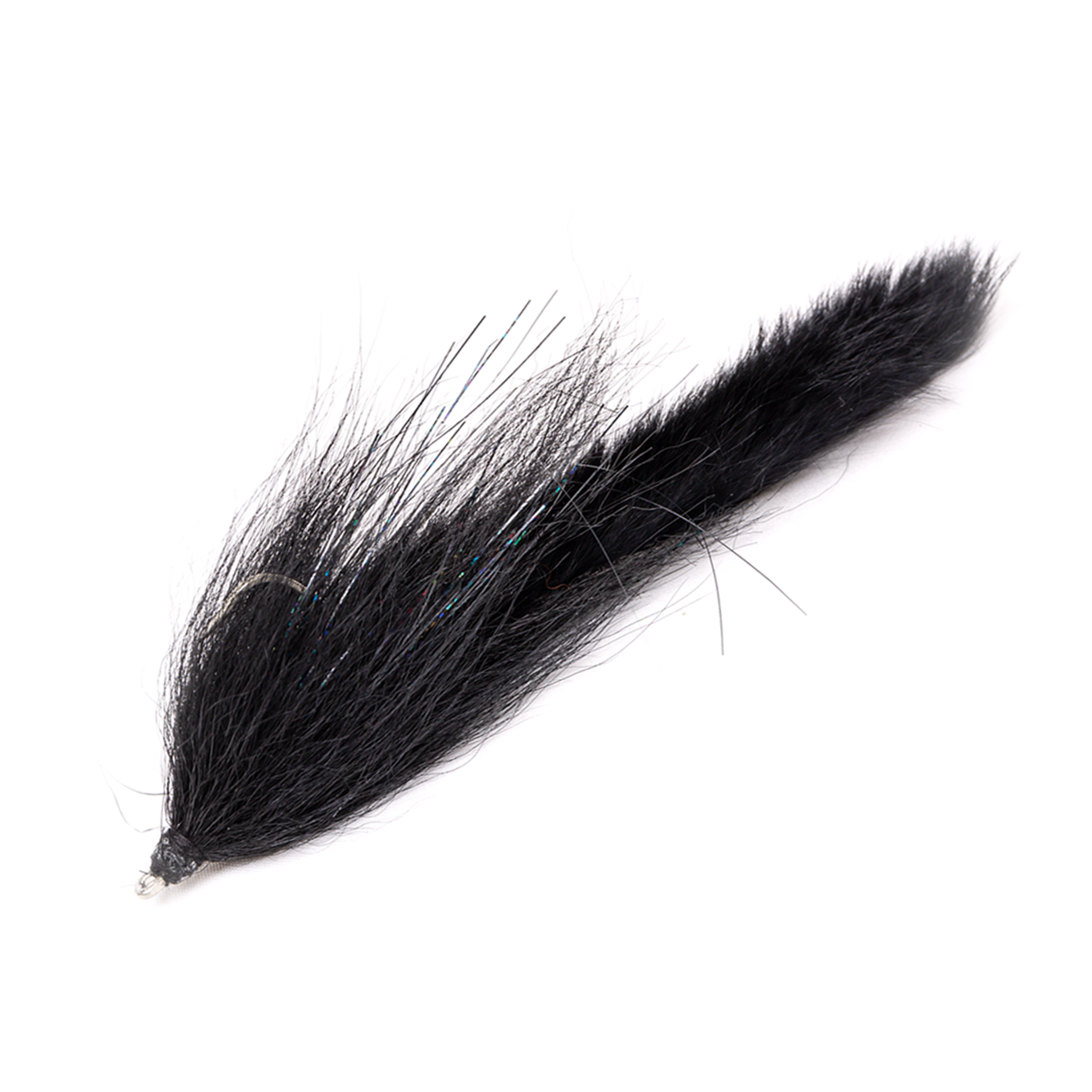 View of Bim Tackle Chacha Tail Junior Extra Tail Black is Magic available at EZOKO Pike and Musky Shop