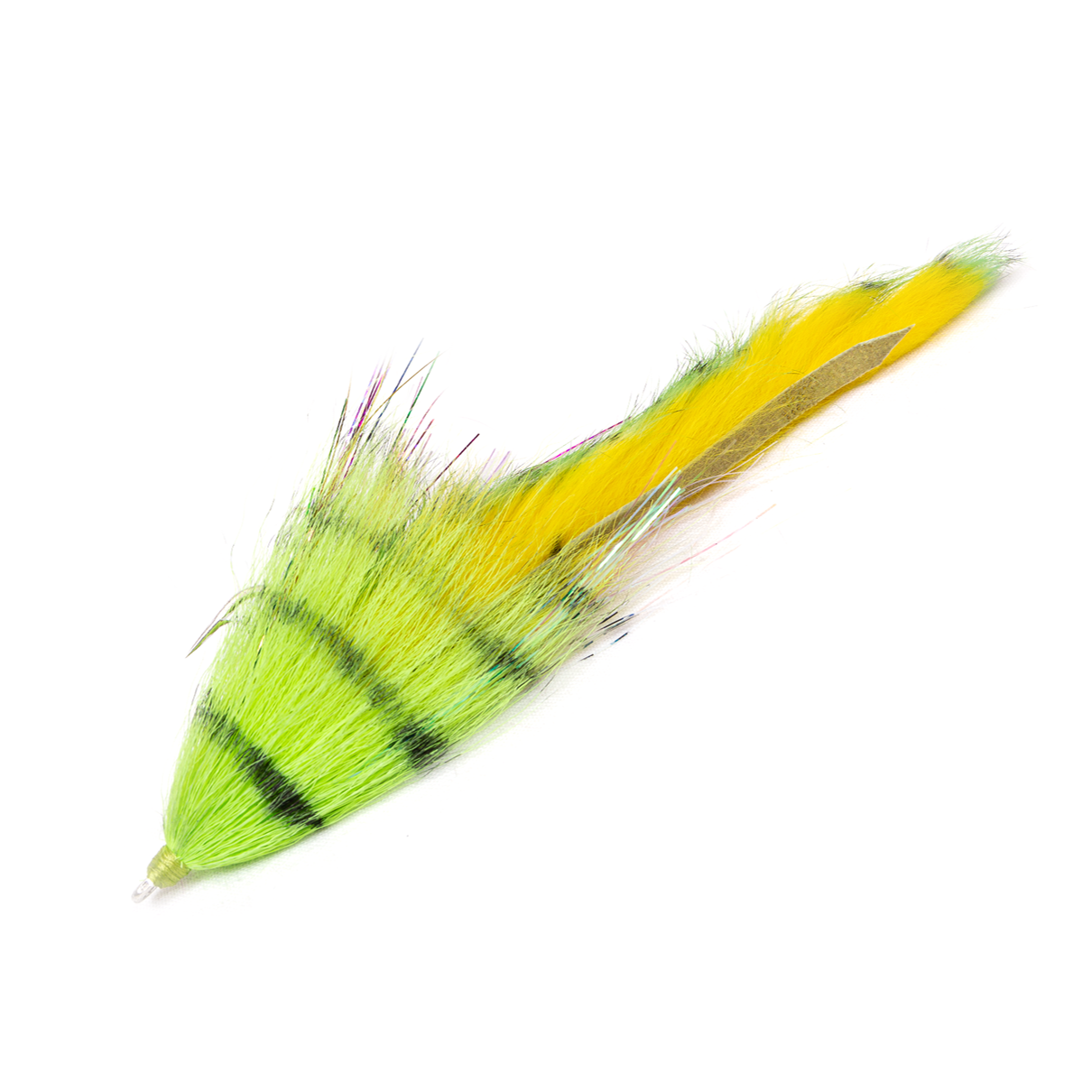 View of Bim Tackle Chacha Tail Junior Extra Tail Chart Yellow available at EZOKO Pike and Musky Shop