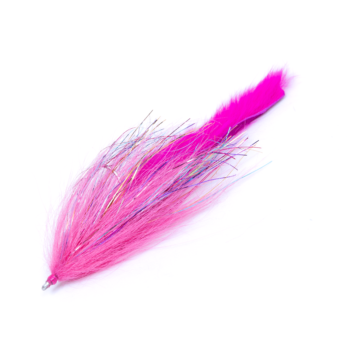 View of Bim Tackle Chacha Tail Junior Extra Tail Magic Pink available at EZOKO Pike and Musky Shop