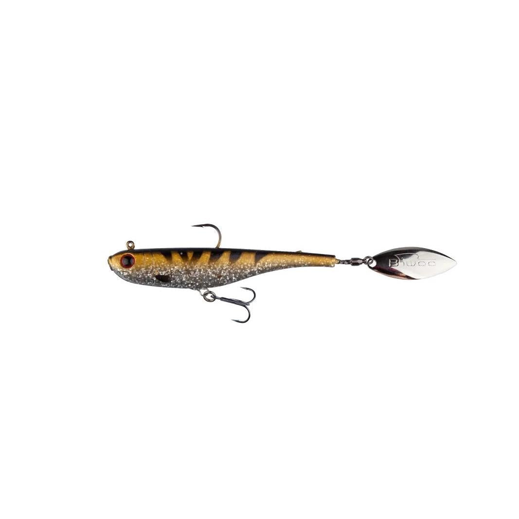 View of Swimbaits Biwaa Divinator 55g Tailspin Swimbait Silver Zander available at EZOKO Fishing