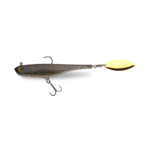 View of Swimbaits Biwaa Divinator Big 85g Tailspin Swimbait Northern available at EZOKO Pike and Musky Shop