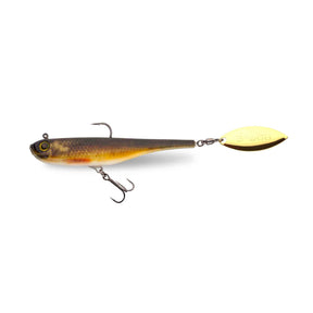 View of Swimbaits Biwaa Divinator Big 85g Tailspin Swimbait Red Horse available at EZOKO Pike and Musky Shop