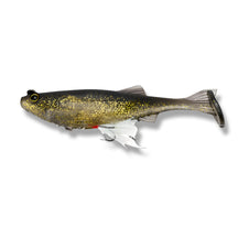 View of Swimbaits Biwaa Kapsiz Kast HD 9" Golden Shiner available at EZOKO Pike and Musky Shop