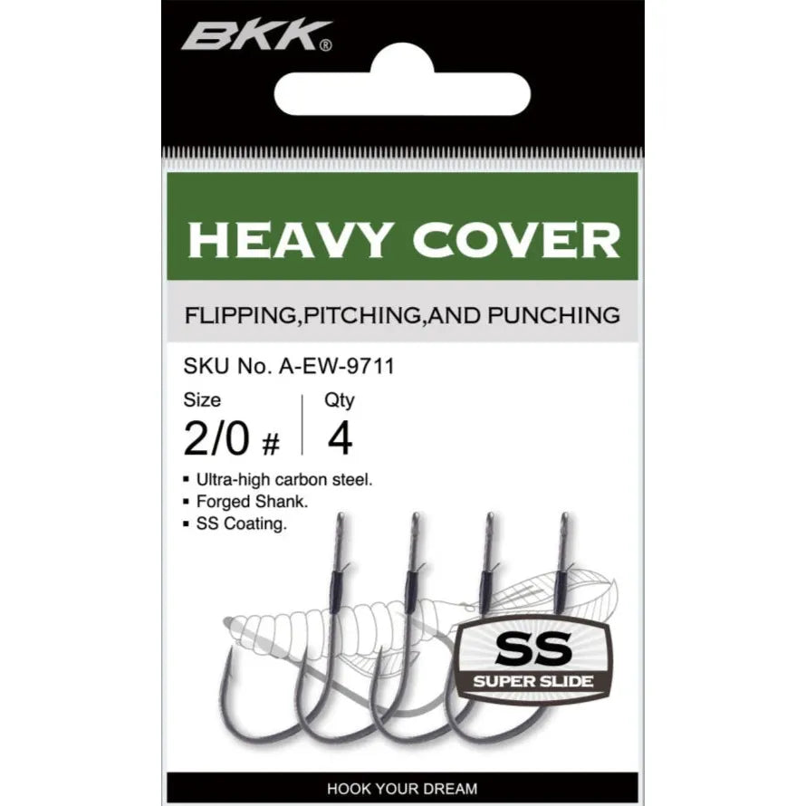 View of Hooks BKK Heavy Cover - Flipping Hook available at EZOKO Pike and Musky Shop