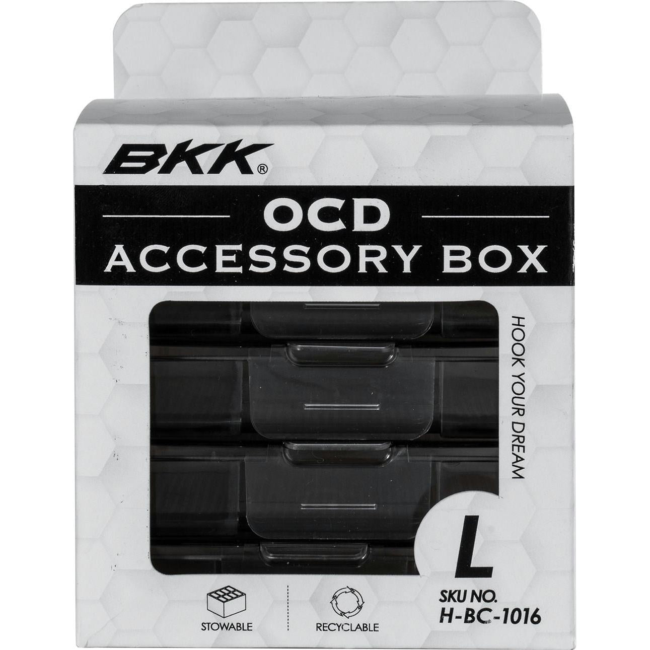 View of Tackle_Storage BKK OCD Accessory Box (Compatible with OCD Storage System) Large available at EZOKO Fishing