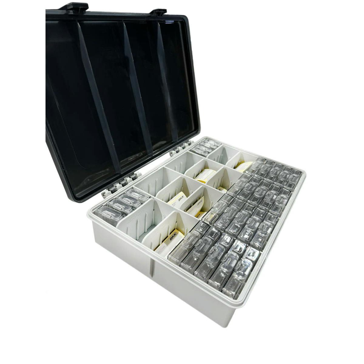 View of Tackle_Storage BKK OCD Tackle Storage System - STARTER KIT (Includes 20 Med Acc Boxes, 8 Small Acc Boxes & 1 Large Acc Box) Medium available at EZOKO Fishing