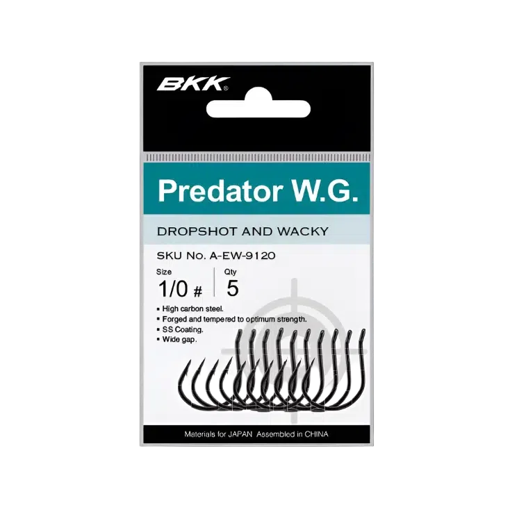 View of Hooks BKK Predator W.G. available at EZOKO Pike and Musky Shop